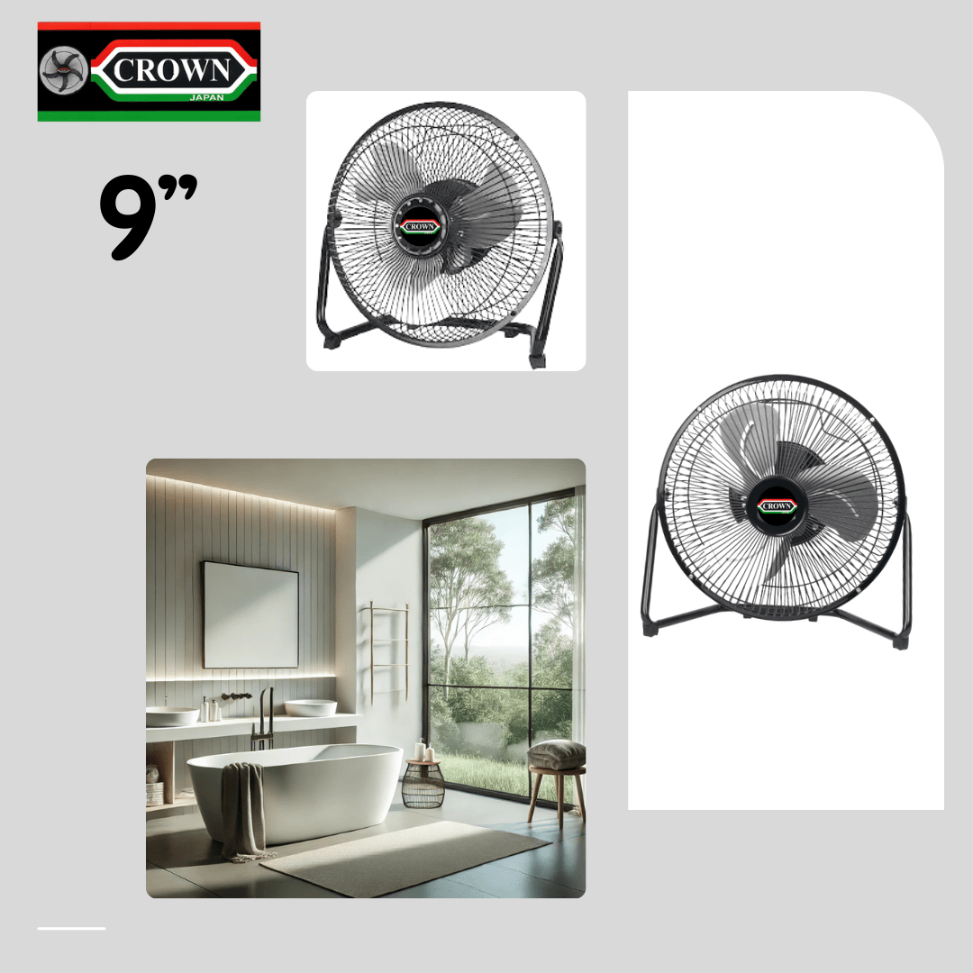 Ventilador 9” Crown de Mesa y Pared - Athletic Victory